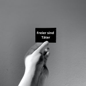 Freier sind Täter Sticker S (20 Stk)
